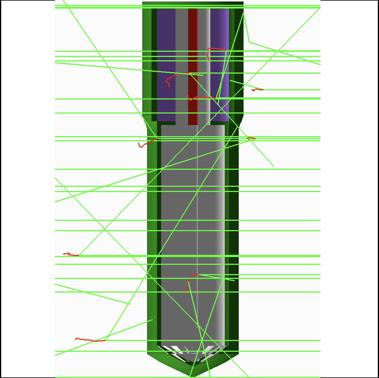 Ionization chamber setup